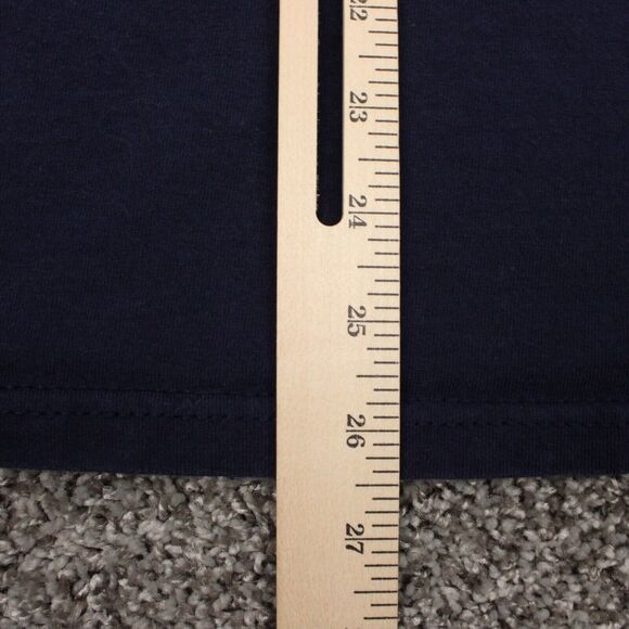 Vintage Y2K Delta Shirt Adult XL Blue American Flag Patriotic Graphic Tee - Picture 6 of 6